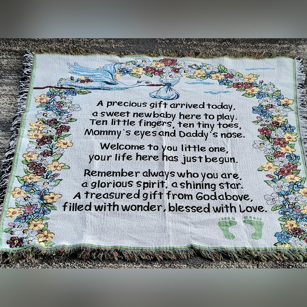Decorative Baby Blanket
